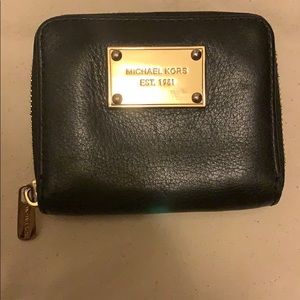 Michael Kors blacker wallet- gently used